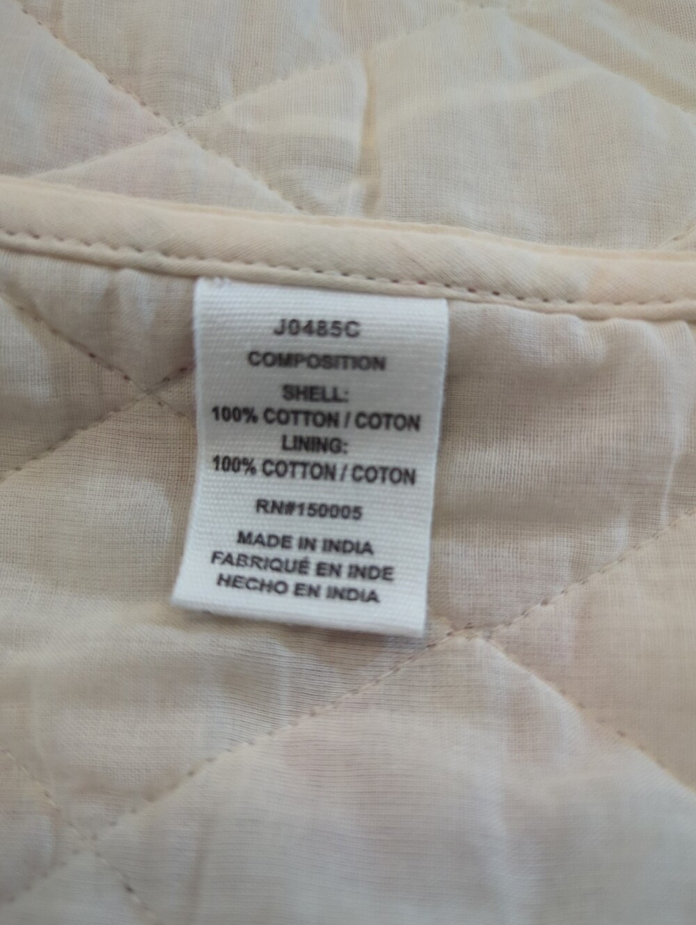 Anthropology dra Floral Quilted Cream & Pink Jacket - Picture 11 of 11